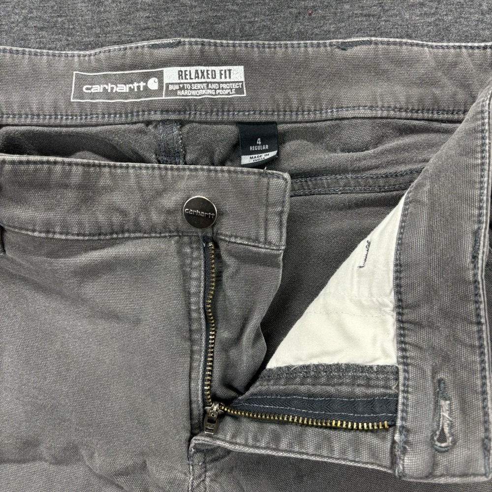 Carhartt Carpenter Pants LOT OF 2 Womens Size 4 Relaxed Fit Rugged Flex Canvas - Picture 11 of 14